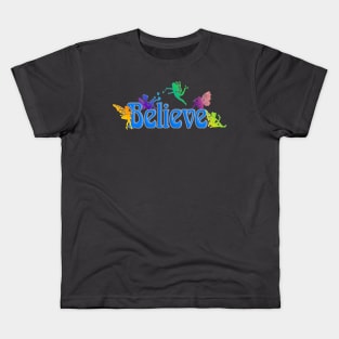 Believe in Fairy Kids T-Shirt